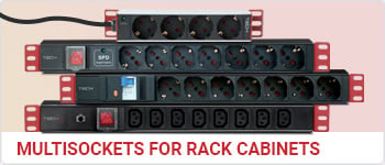 Multisockets for Rack Cabinets